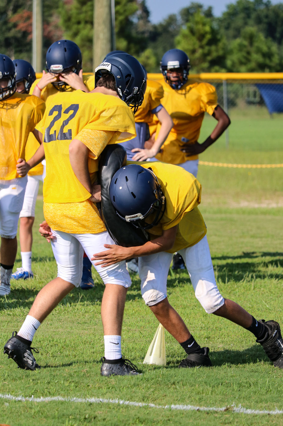 The King's Academy Football Practice